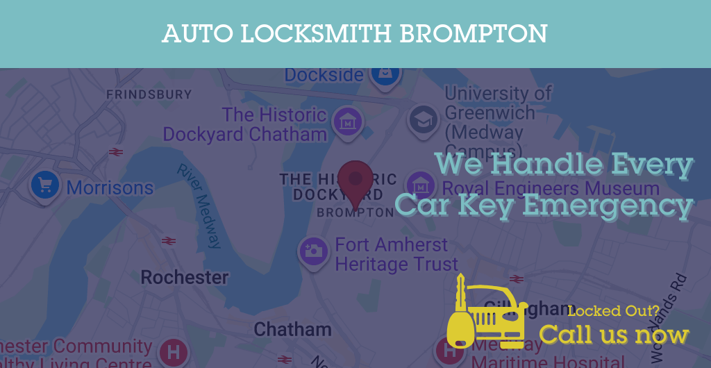 Auto Locksmith Services in Brompton - ME postcode