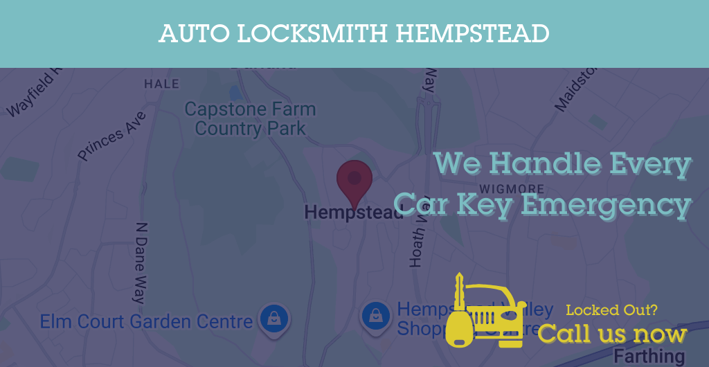 Auto Locksmith Services in Hempstead - ME postcode