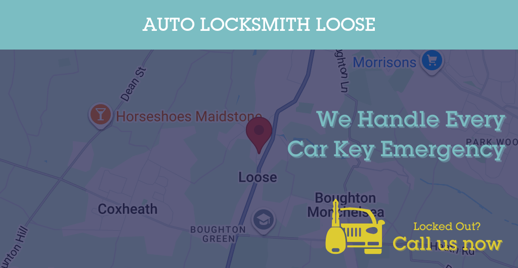 Auto Locksmith Services in Loose - ME postcode