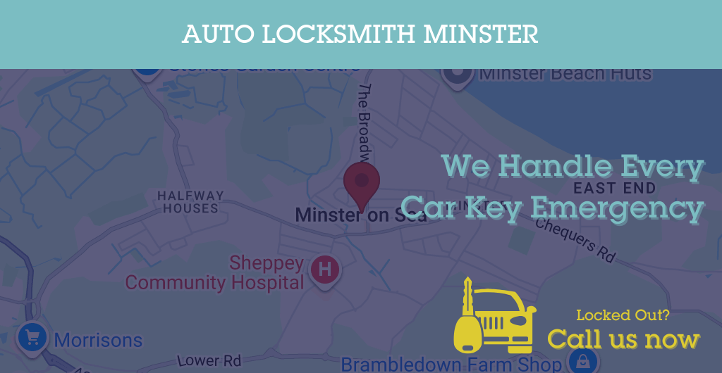Auto Locksmith Services in Minster - ME postcode