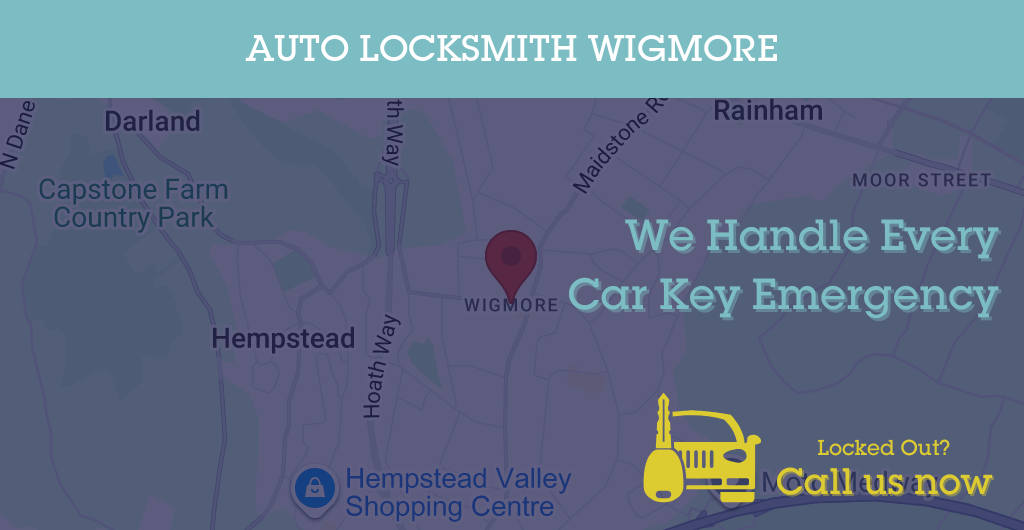 Auto Locksmith Services in Wigmore - ME postcode
